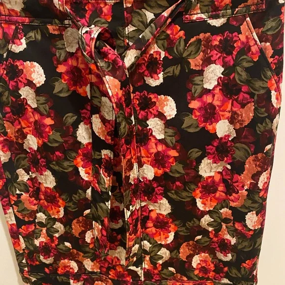 NEW WITH OUT TAG BANANA REPUBLIC FLORAL SKIRT SIZE 0-2. - Picture 4 of 8